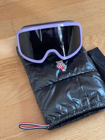 Moncler Skibrille/Snowbrille, Violett - Top Zustand!