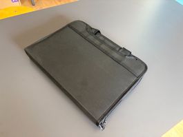 Conférencier trieur A4 noir zippé avec poignées & 13 compar.