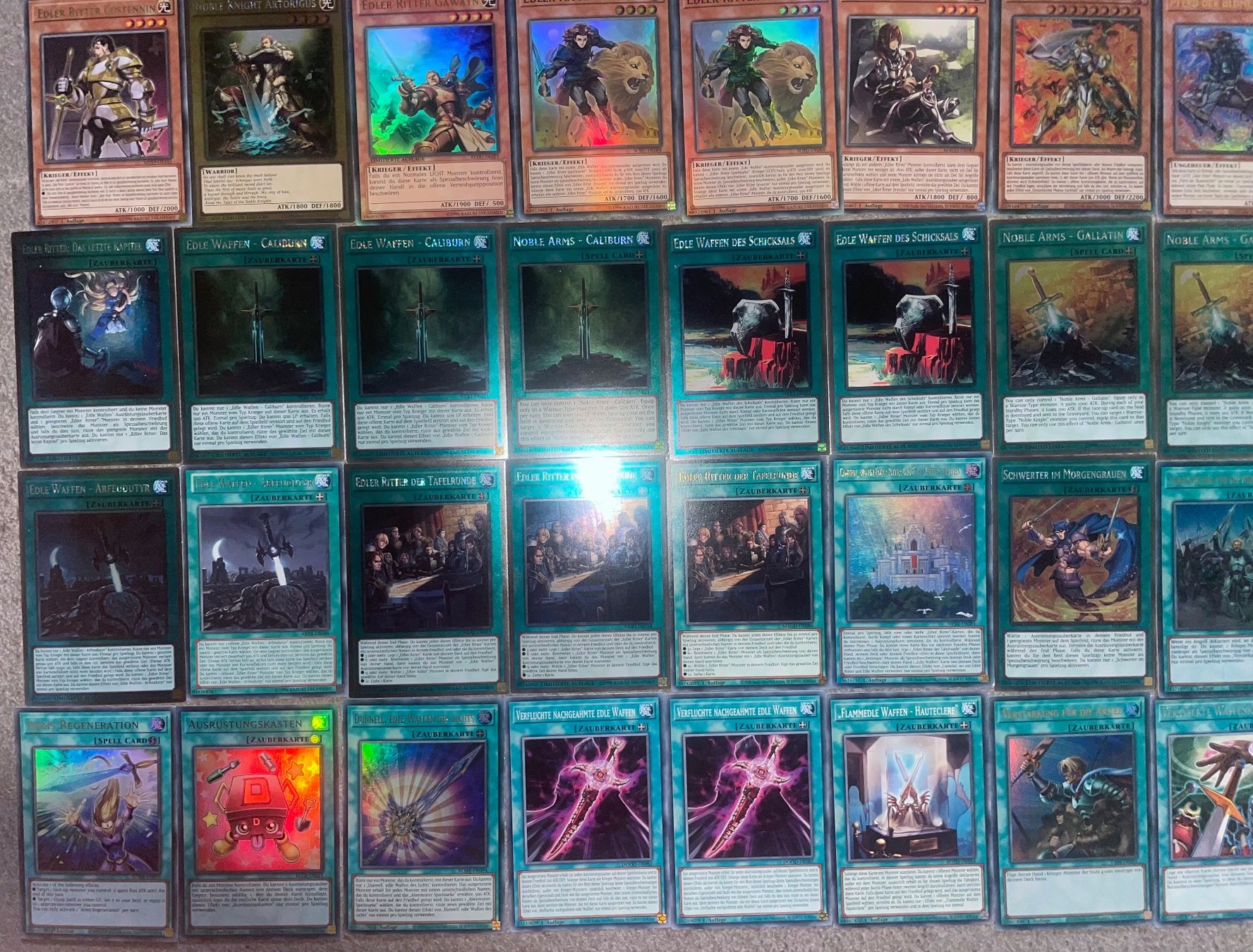 Yugioh Carte collezionabili: Seltenes Edler Ritter Deck! 88 Karten – Nuovo (secondo la descrizione) da Altstätten SG venduto da ChangeMaker 4