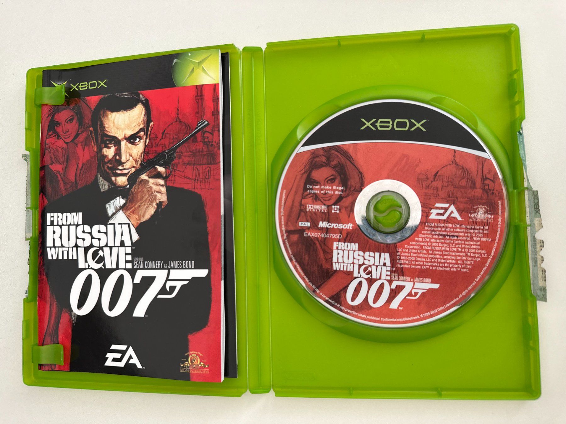 Microsoft Giochi: From Russia with Love, Xbox Original – Usato da Couvet venduto da Aura_aura 1