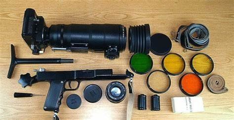Appareil Photo Zenit Avec Objectif SNIPER - Reflex Argentique Russe