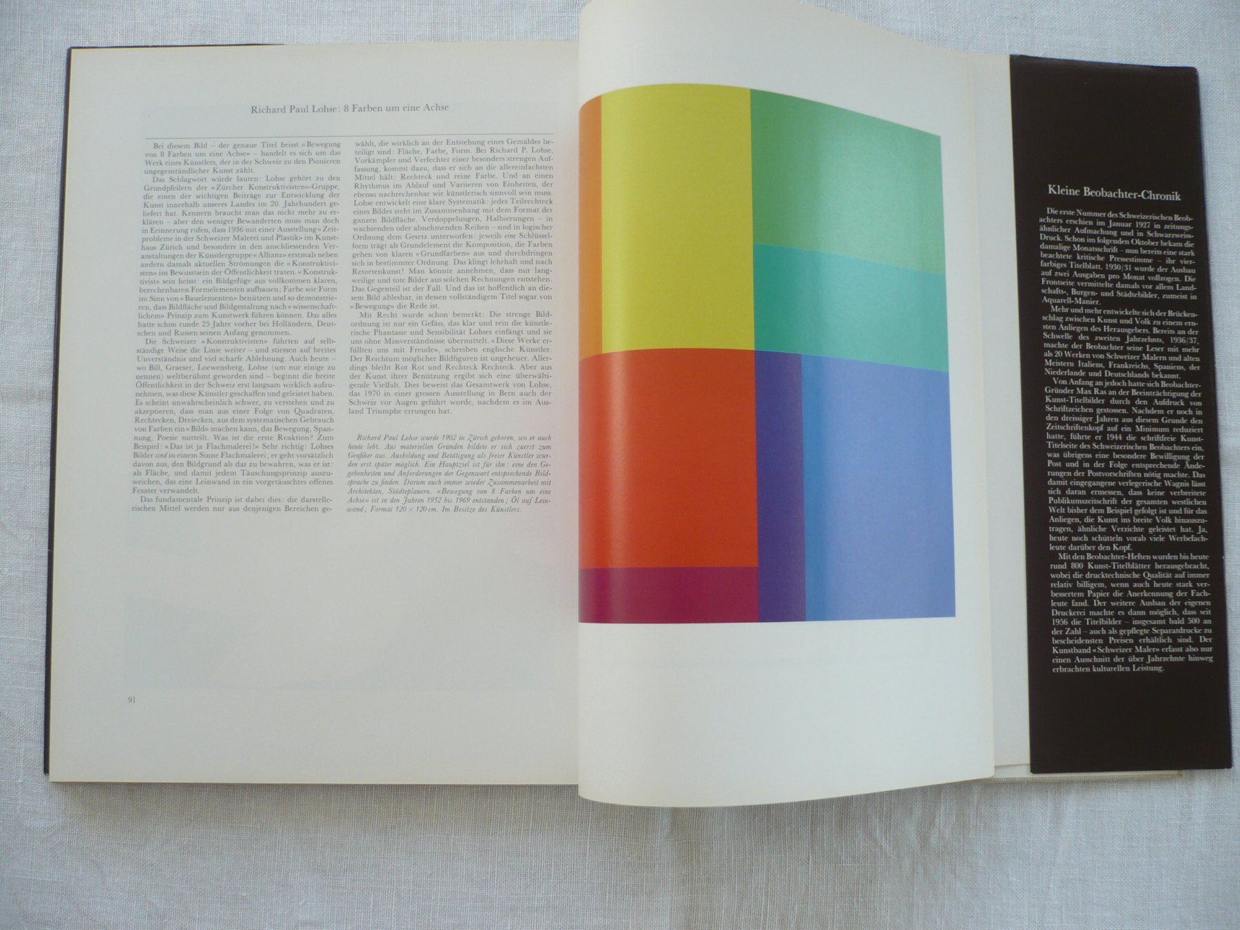 Libri: Schweizer Maler  -  100 Titelbilder des Beobachters, 1976 – Usato da Zürich venduto da saltandpepper008 4