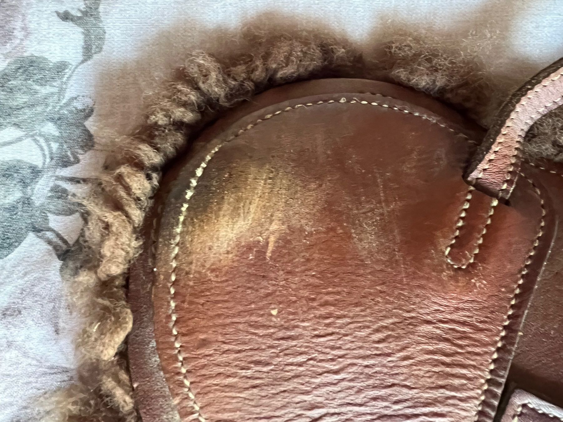 Stinchiere & Fasciature: Leder/Lammfell Gamaschen – Usato da Avry-sur-Matran venduto da nau_gw85 6