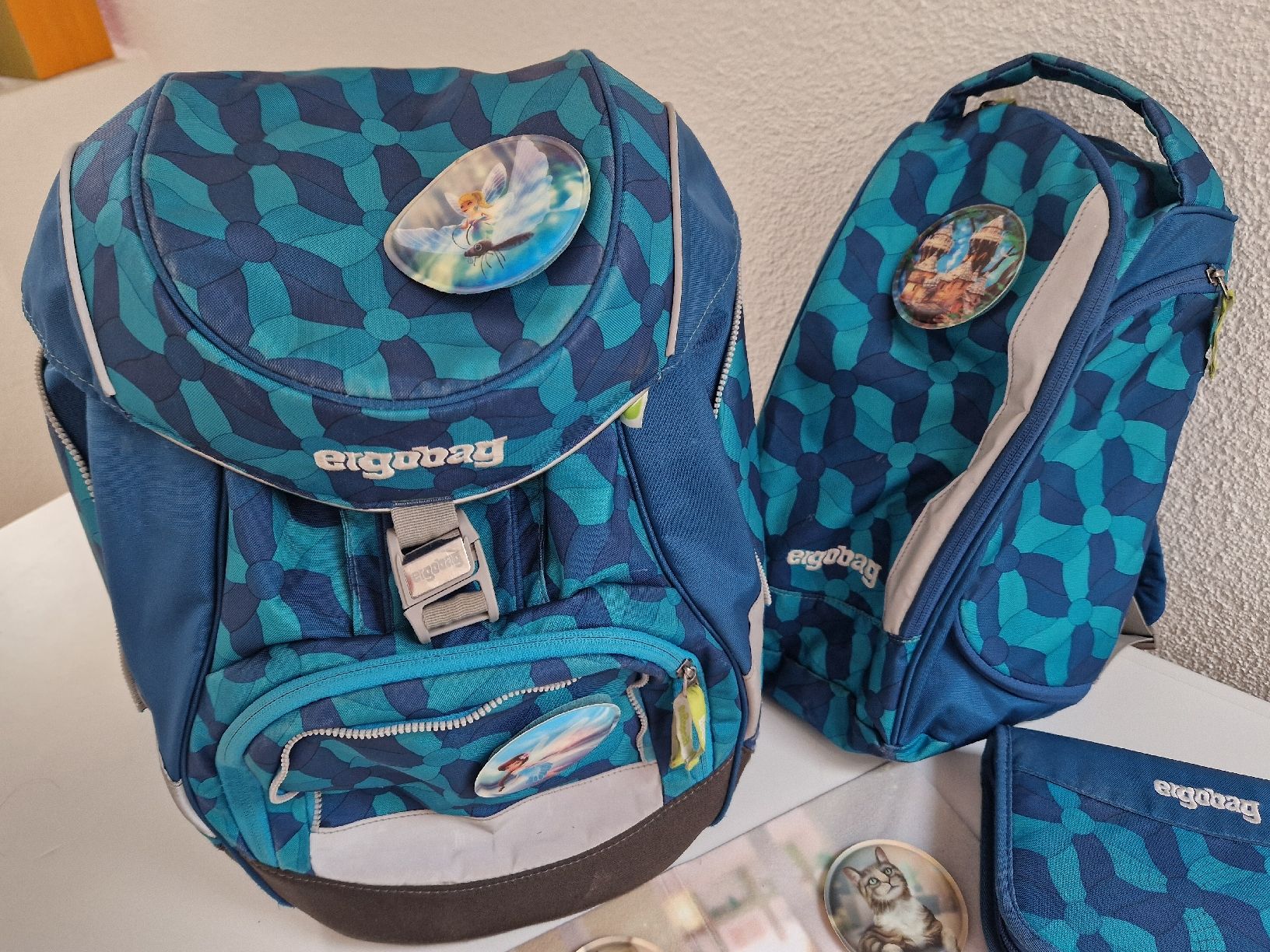 Zaini: Ergobag mit Turntasche Etui und Kletties – Usato da Steinen venduto da Pesce72