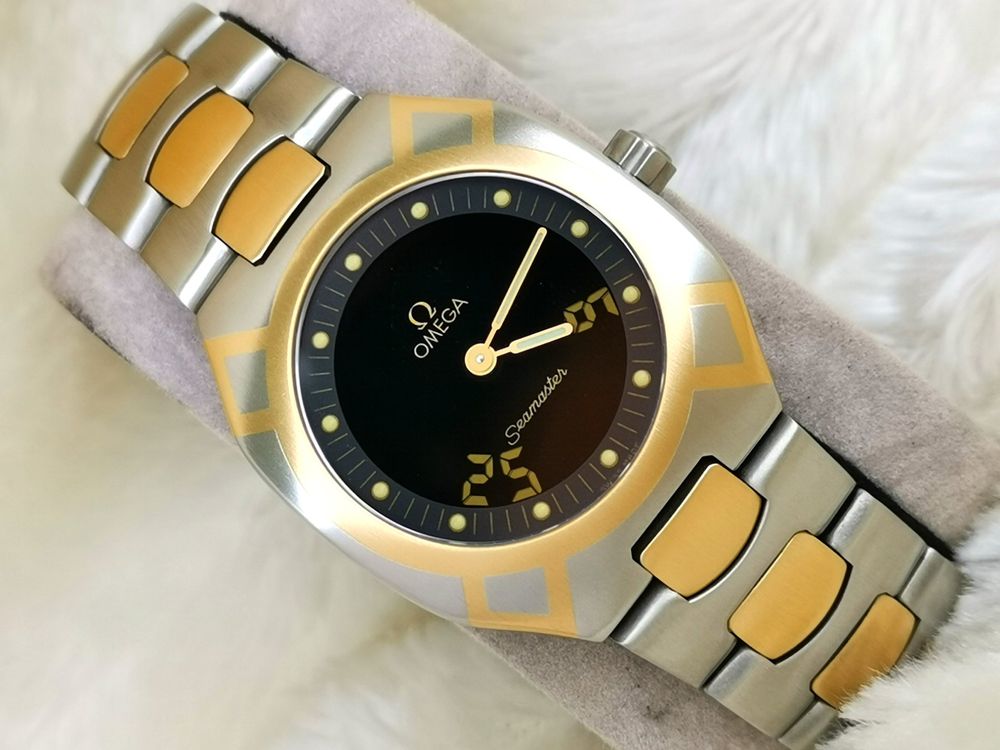 Polaris Multifunktion Omega Seamaster Polaris Stahl Gold Omega