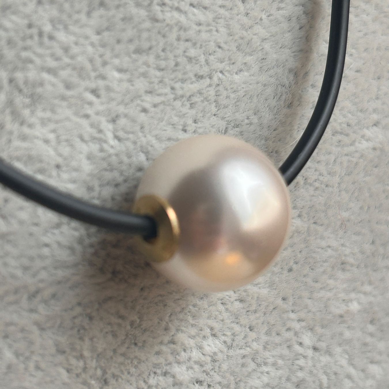 Catenine: Halskette mit Perle  (Silberverschluss) 40cm – Usato da Laufen venduto da belleskulptur 2