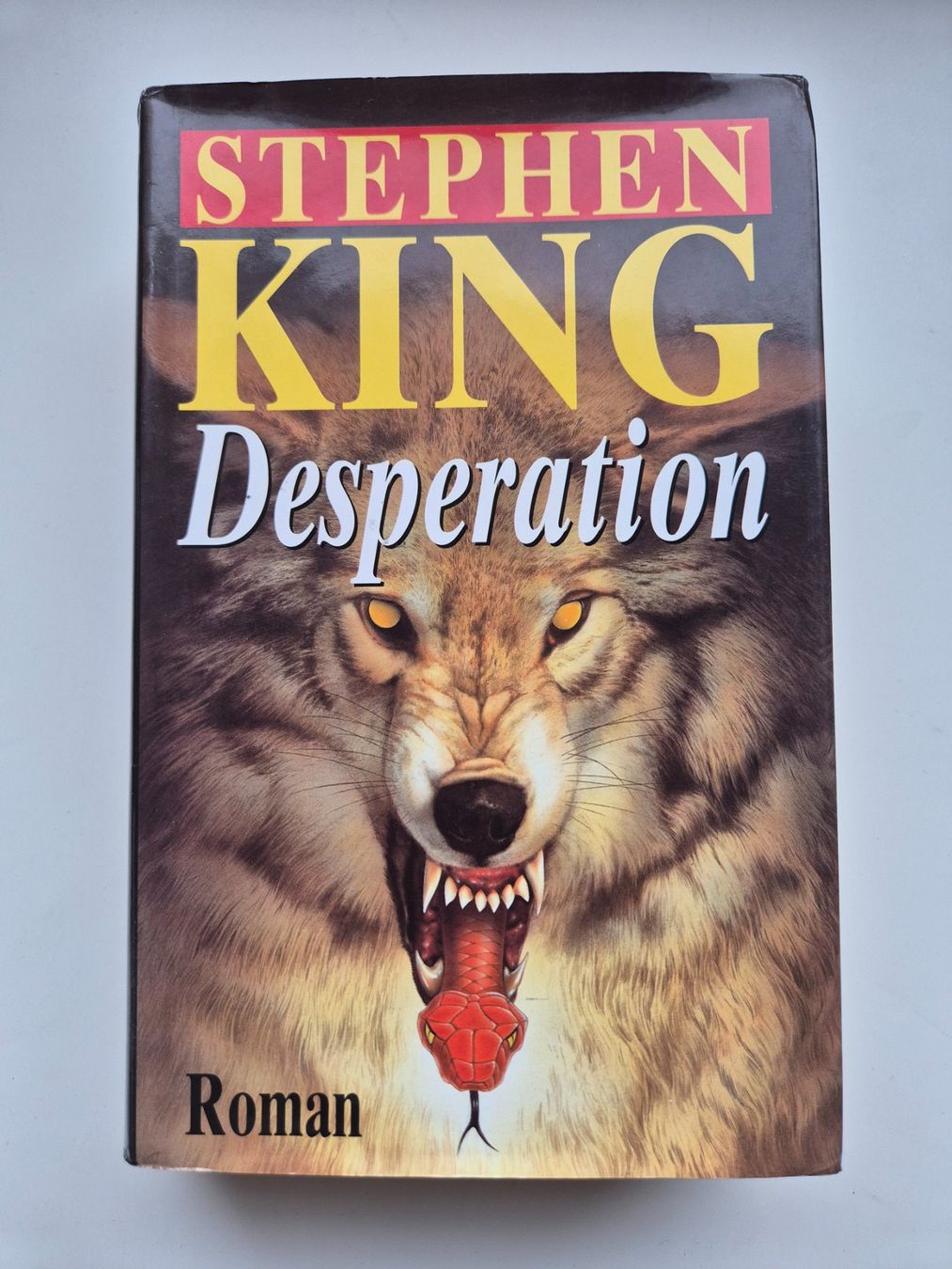 Bücher: DESPERATION    🐺🐍    von   Stephen King – Gebraucht aus Niederweningen von Obson