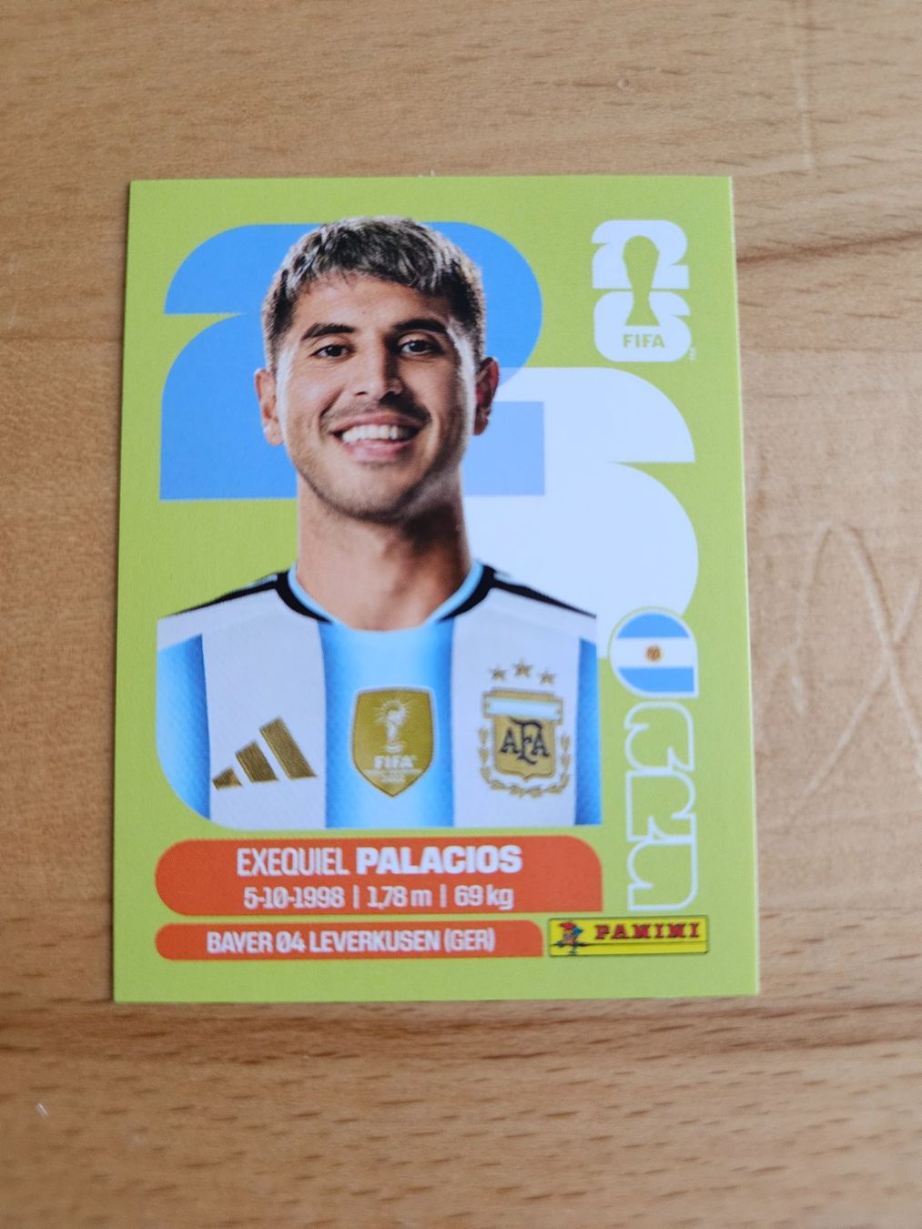 Panini Carte collezionabili: Panini WM 2026 ARG 11 – Nuovo (secondo la descrizione) da Winterthur venduto da melac