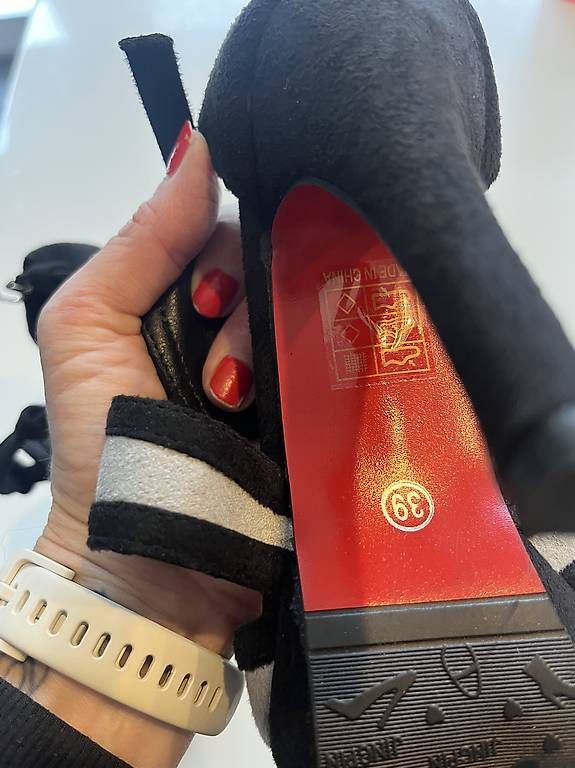 Scarpe da donna: Highheels schwarz / grau – Usato da Rombach venduto da kar_5kkt 3