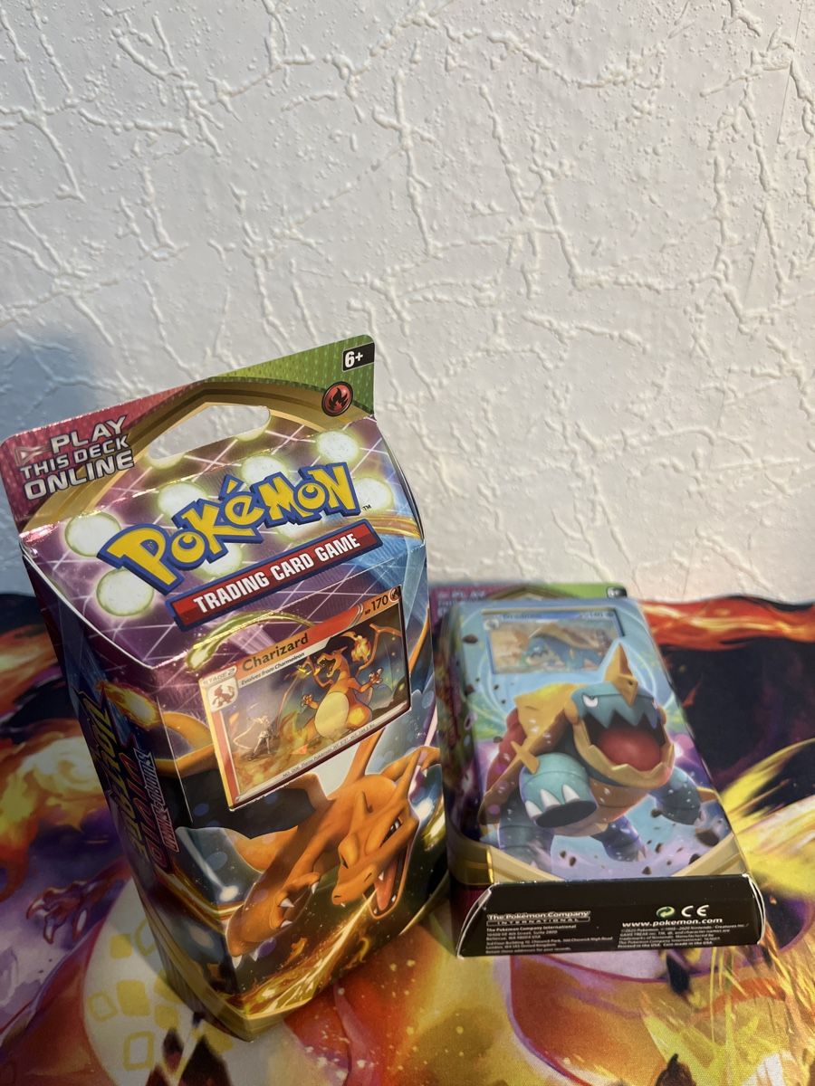 Giochi: Pokémon Charizard & Drednaw Themendecks – Nuovo e nell'imballaggio originale da Trübbach venduto da Mansur93 3
