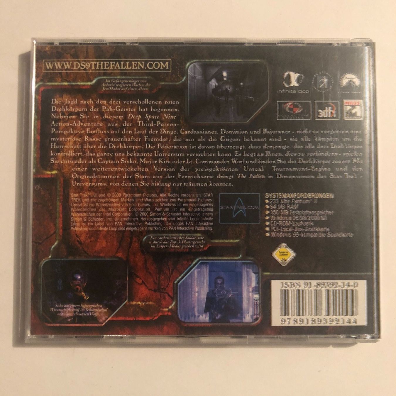 Giochi: Star Trek Deep Space Nine -The Fallen PC – Usato da Kestenholz venduto da Inna09 2