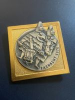 Basler Fasnachtsplakette Gold 1976/Top Zustand