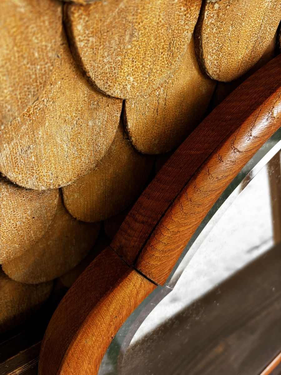 Specchi: Antiker Wandspiegel mit Holzrahmen – Usato da Zäziwil venduto da kbr_jd95 2