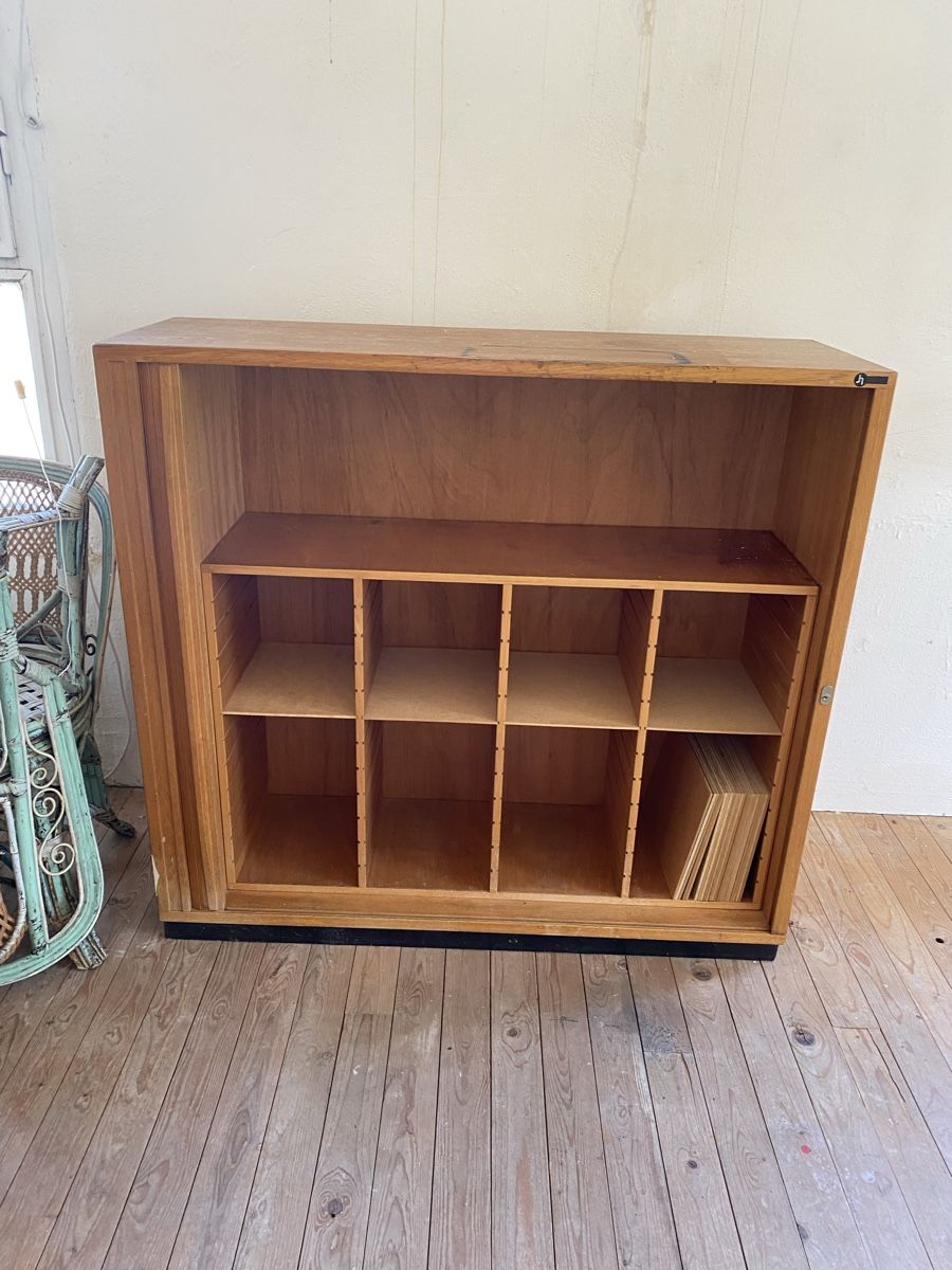 Étagères: Meuble rangement bois ca. 1950-1960  – D'occasion à Lausanne par Csamadhi 1