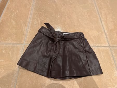 Zara neue süsse Kunstleder Shorts, 6J 116