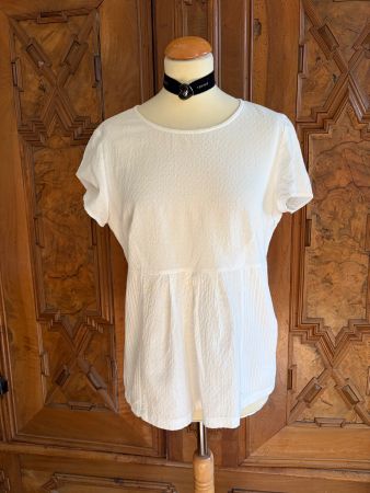 SOREGENTI SYLT  Bluse  Gr. M Farbe: Weiß  100% Baumwolle