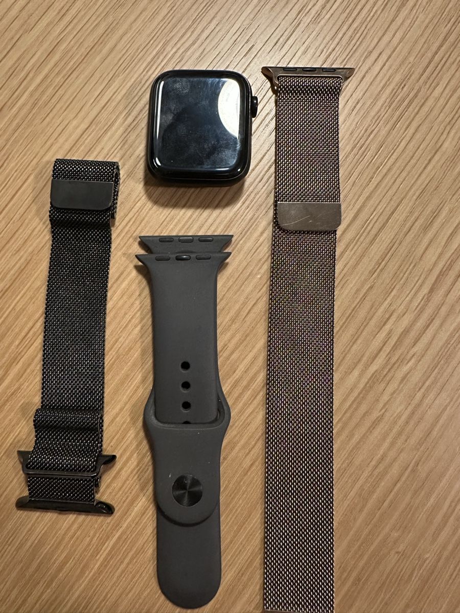 Apple Smartwatch: Apple Watch 5 Titanium Cellular mit 3 Armbändern – Usato da Glattpark(Opfikon) venduto da ZHINCITY 9