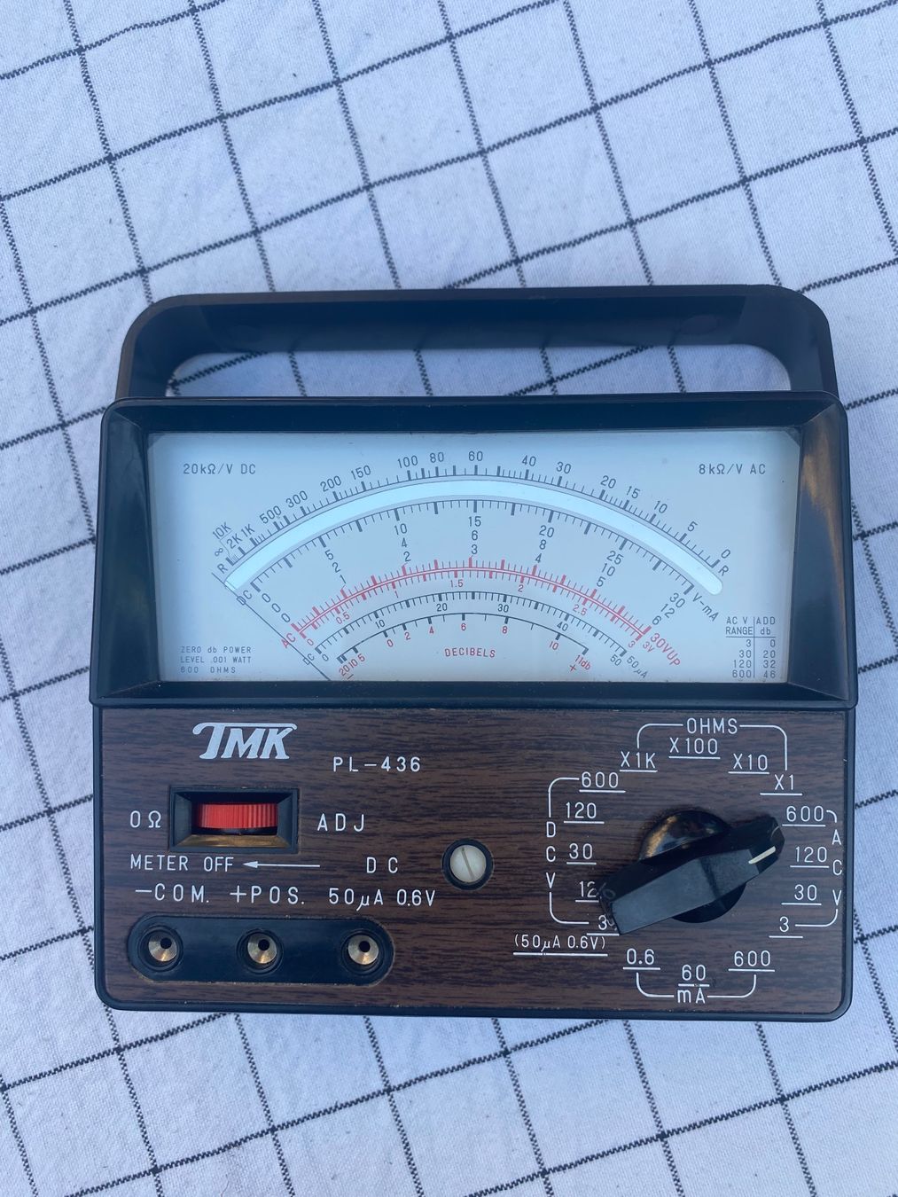 Misurare: Antiker Multimeter TMK PL-436 Analog Japan – Usato da Solothurn venduto da BORGHAGEN