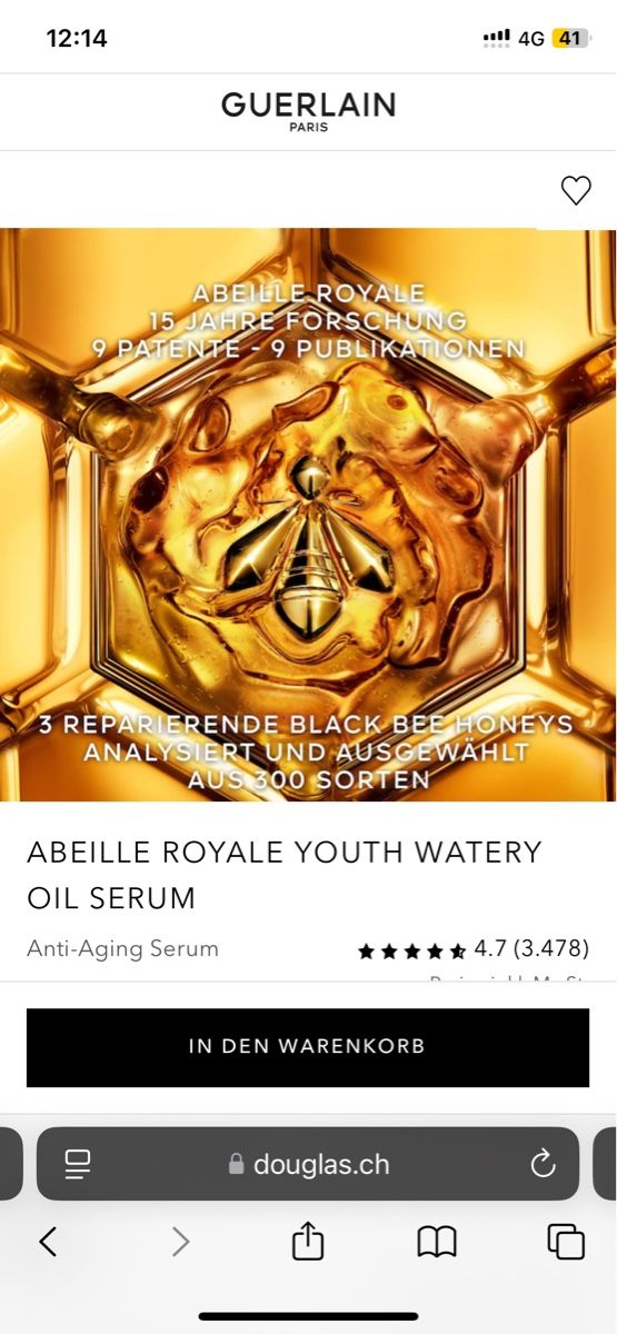 Guerlain Cura del viso: Guerlain Abeille Royale Serum 28ml – Usato da Zürich venduto da dan_j9j6 3