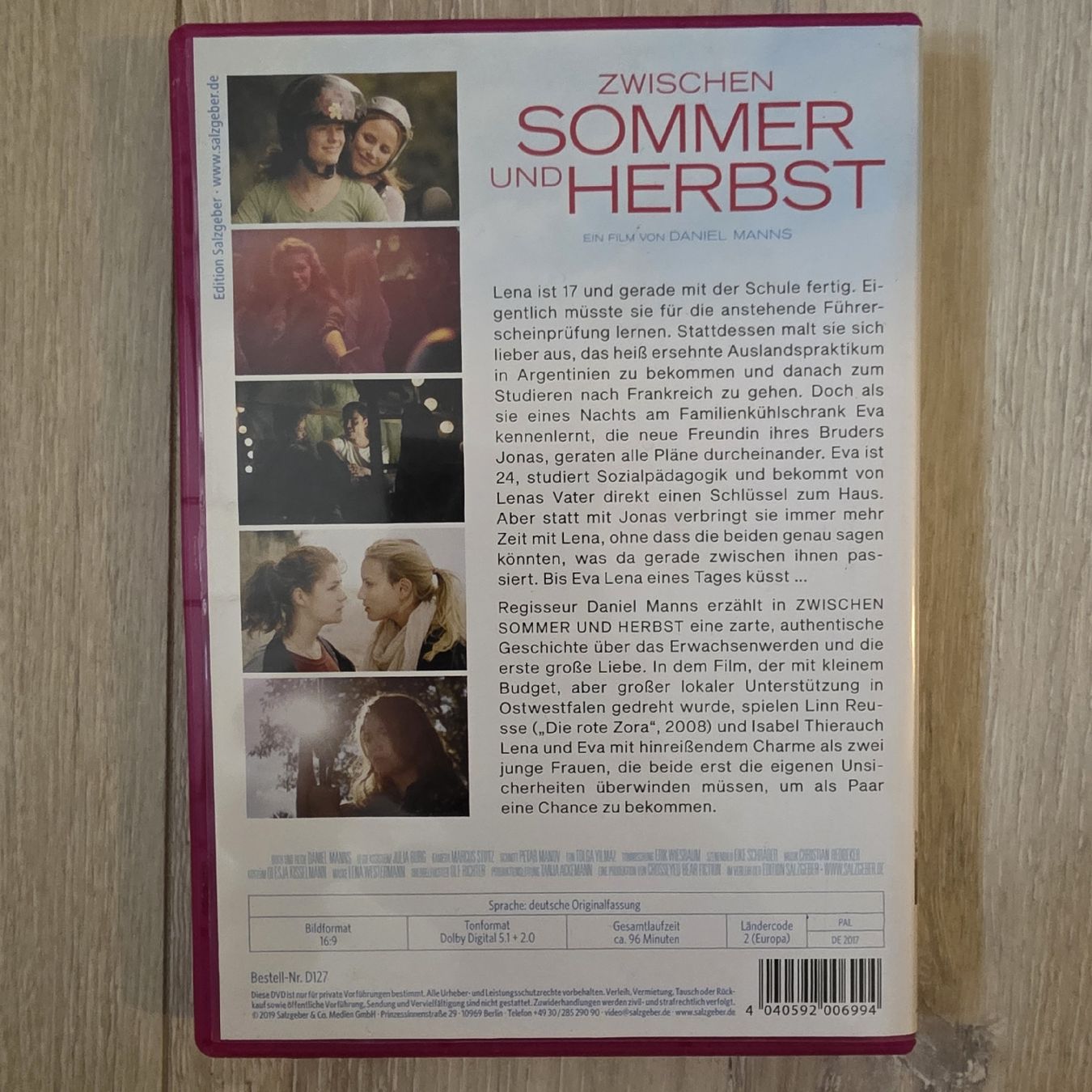 Tutti i DVDs:  Zwischen Sommer und Herbst  – Usato da Wigoltingen venduto da Zuckerfee84 1