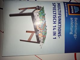 Multifunktionsspieltisch 14 in 1
