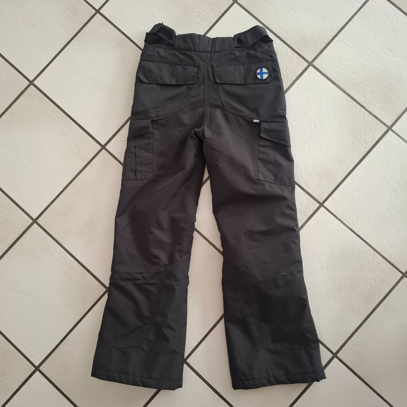 Rukka Pantaloni: Jungen Skihose, schwarz, Gr. 176 – Usato da Sisseln AG venduto da Tropea4334 1