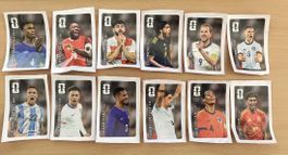 ALLE 12x COCA-COLA STICKER WM 2026
