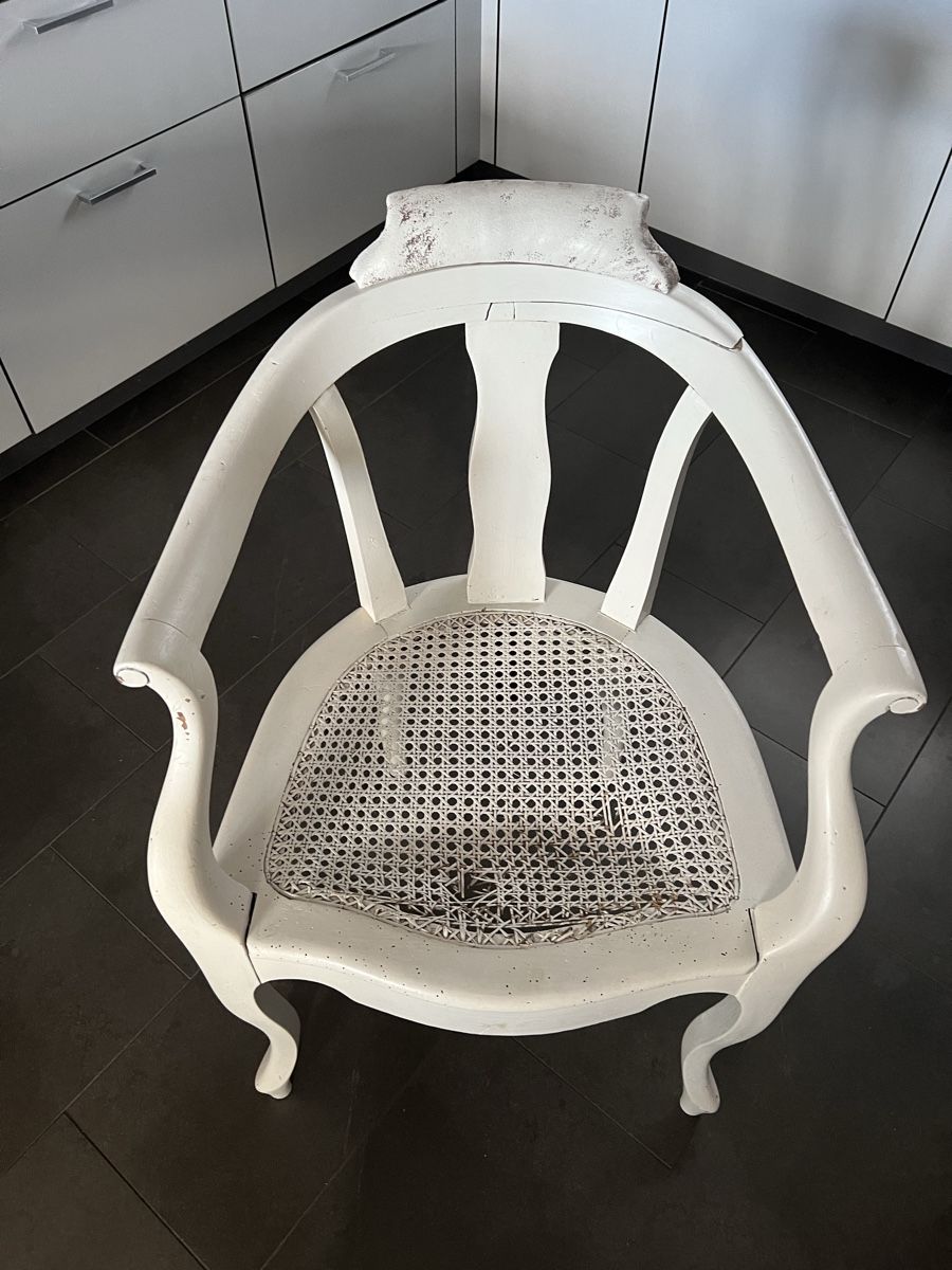 Stühle: Stuhl alt, Shabby Chic, Wiener Geflecht – Gebraucht aus Lausen von Mysli1
