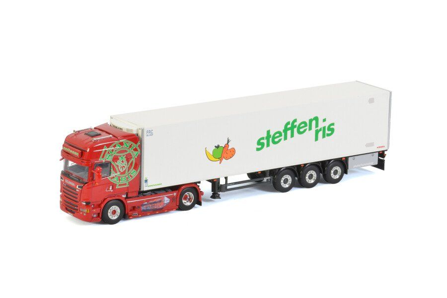 WSI Models Kit di modellismo & Modellini statici: WSI 02-2730 Scania Brügger steffen ris – Nuovo (secondo la descrizione) da Dagmersellen venduto da FBM-Bacheli