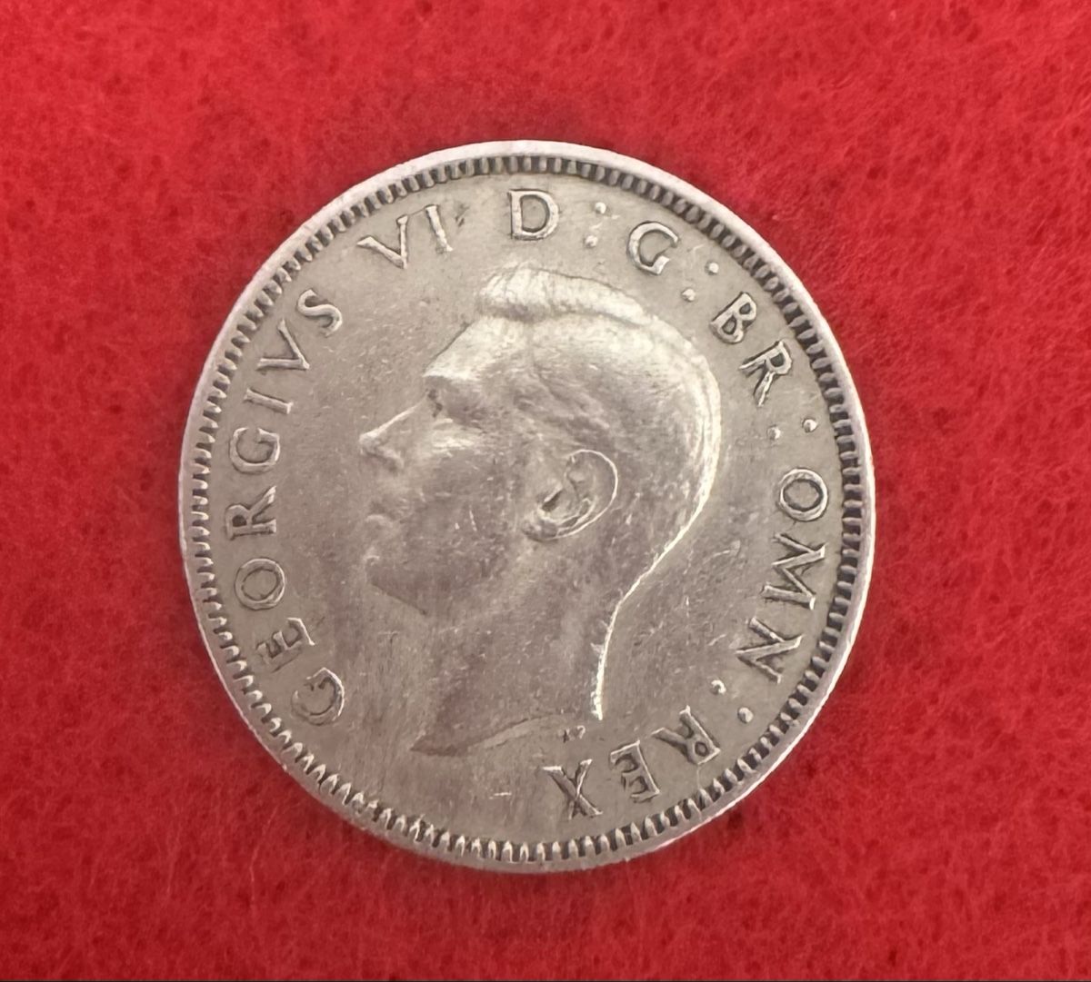 Tutti le monete: Münze One Shilling 1948 – Usato da Lachen SZ venduto da artbyblondangel 1