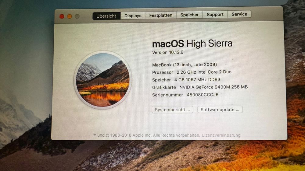 Apple Notebooks: Mac Book Late 2009 – Gebraucht aus Fahrwangen von Hoschy71 1