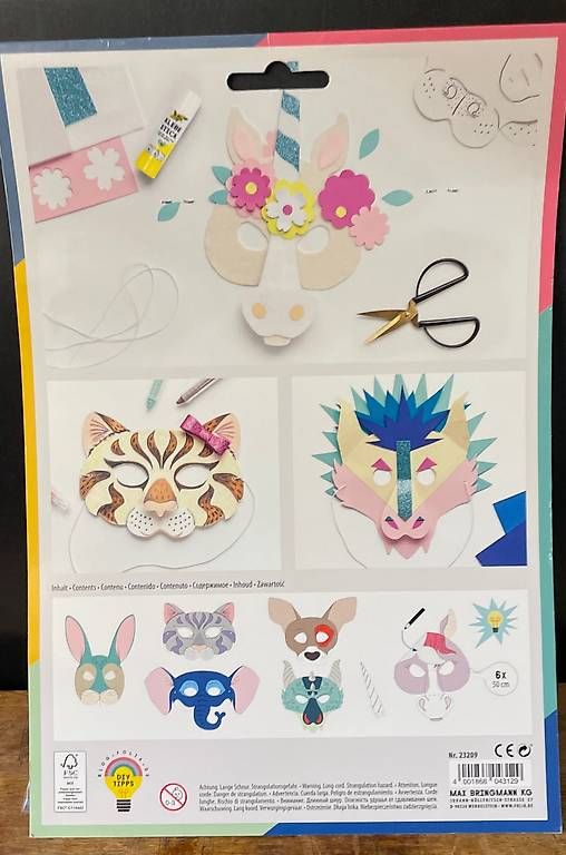 Masken: Kindermasken Tiere – Neu und originalverpackt aus Therwil von rubininio 1