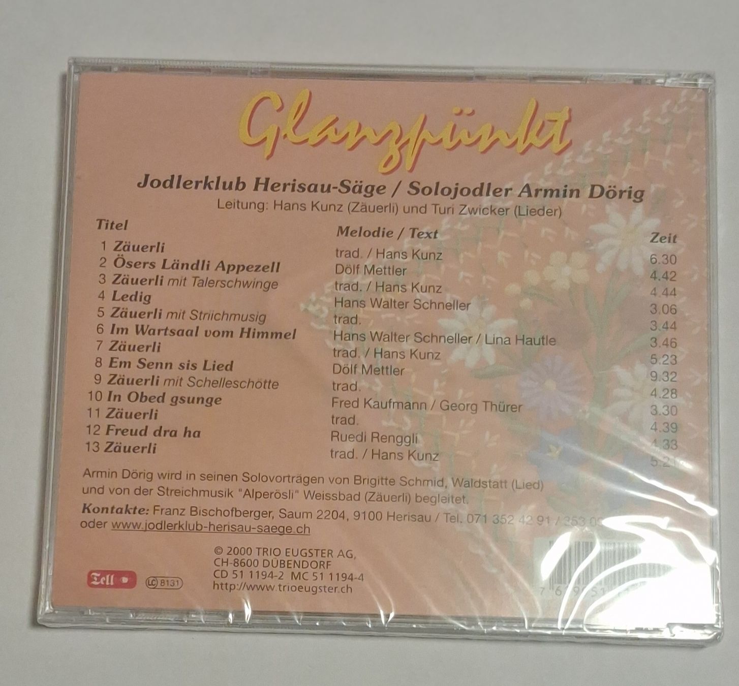 CD: CD Herisau Säge – Nuovo e nell'imballaggio originale da Stein AR venduto da Spitzhaubenhuhn44 1