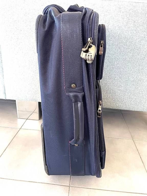 Longchamp Valigie: Valise bleu marine Longchamp – Usato da Gilly venduto da FlorenceGill 1
