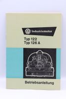 VW Industriemotor Typ 122 / Type 126A Betriebsanleitung 1972