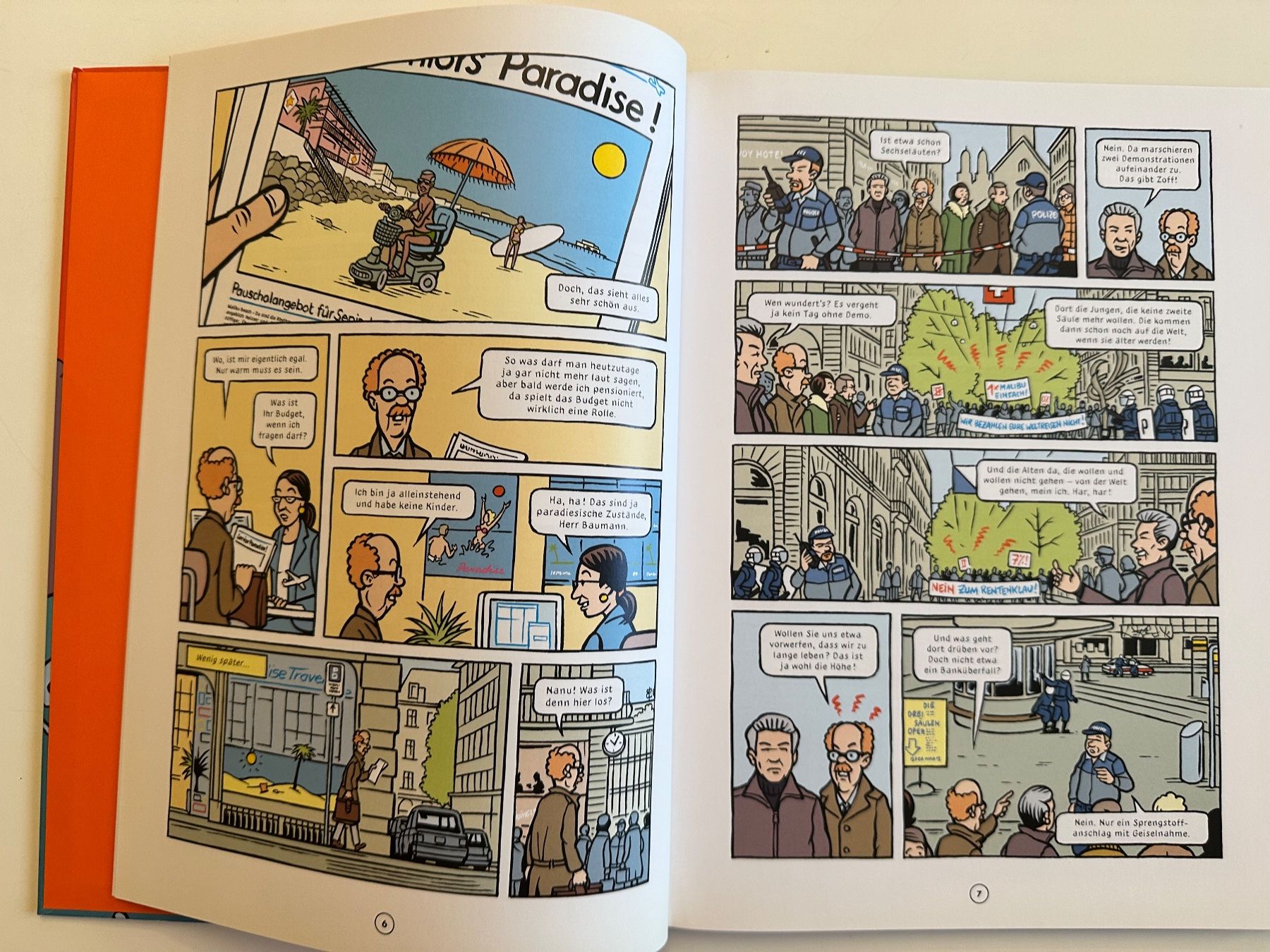Fumetti: DIE FÜNFTE VARIABLE - CHRISTOPHE BADOUX - HARDCOVER – Usato da Münsingen venduto da Ganjam 4