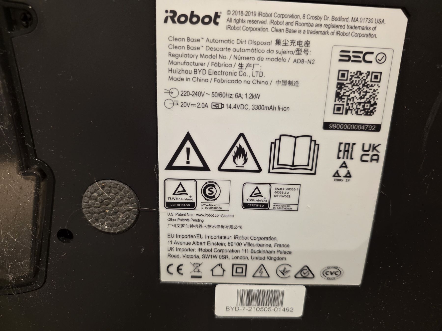 Irobot Staubsauger & Zubehör: iRobot Roomba Saugroboter S9+ inkl. Absaugstation – Gebraucht aus Siebnen von Hgpca 8