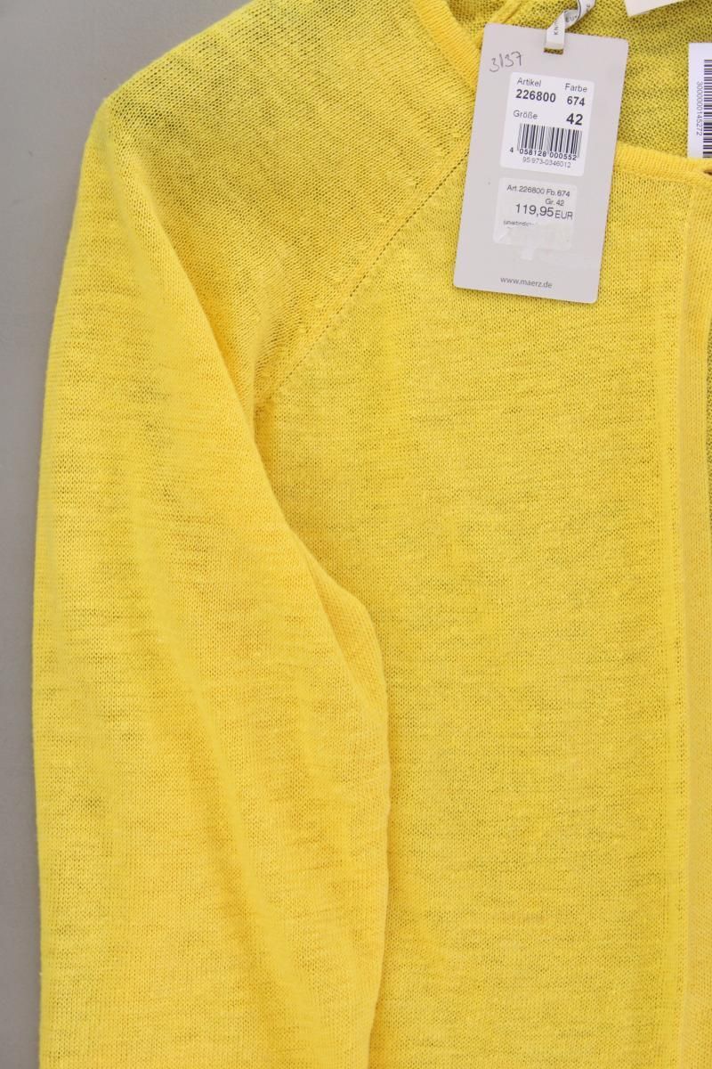 Maglioni & Felpe: MAERZ München Strickjacke Gr. 42 gelb – Nuovo (secondo la descrizione) da Neustadt an der Waldnaab venduto da SecondLifeFashion 2