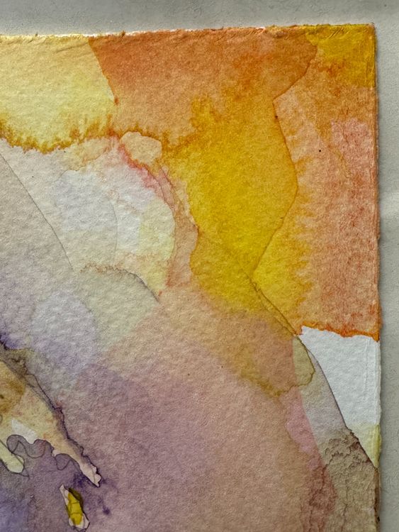 Dipinti: Yassine ZAIAT - Poetrair aquarelle sur papier contre collé – Usato da Morges venduto da Auct 4