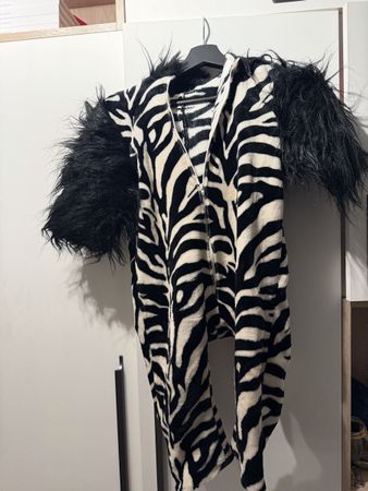 Fasnachtskostüm Kinder Zebra Gr. 110