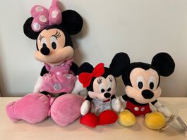 Plüschtiere Disney Minnie Mouse-Set gross