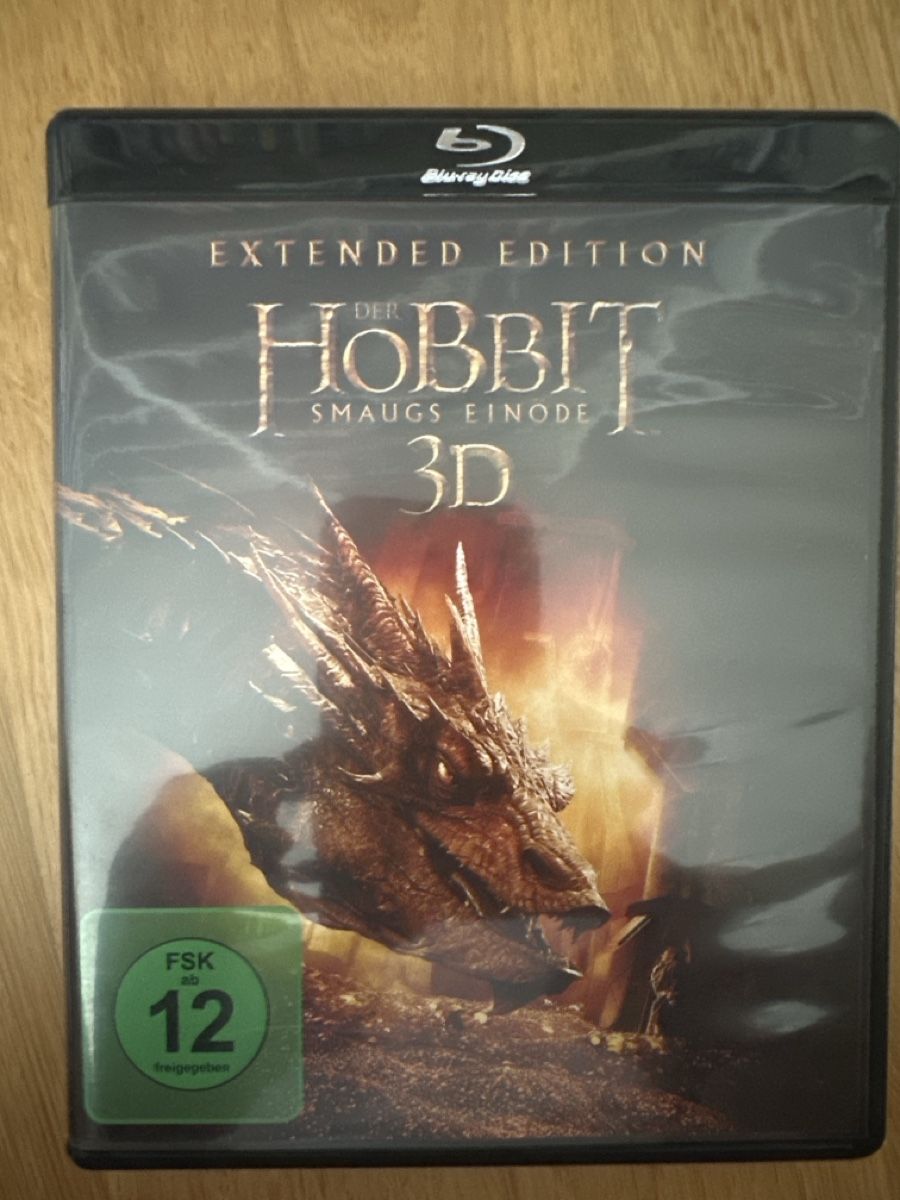 Alle DVDs: Der Hobbit 3D Smaugs Einöde Extended Edition Blu-ray – Neu (gemäss Beschreibung) aus Hochdorf von Blitzman83