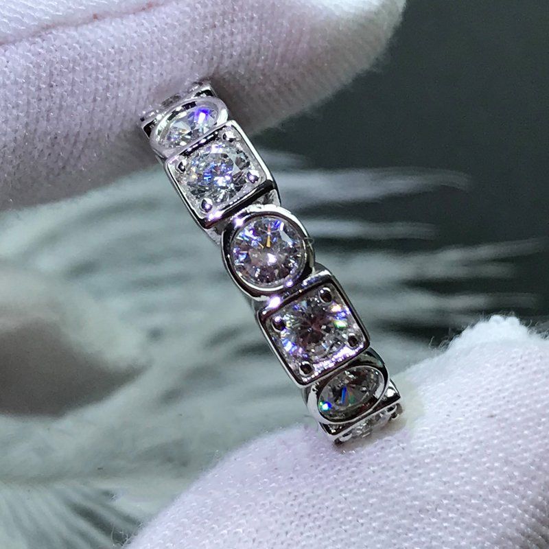 Ringe: Synthetische Hohe Carbon Diamant Ring S925 – Neu (gemäss Beschreibung) aus Uerkheim von Kaufoption 4