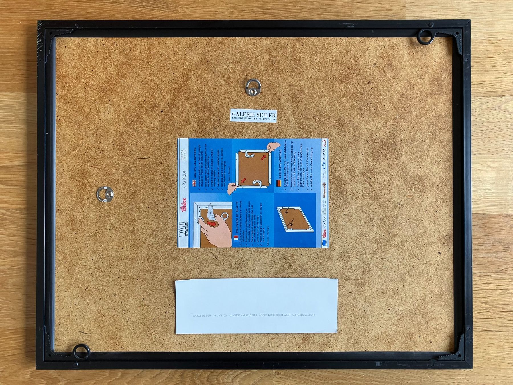 Tableaux: Julius Bissier - 10. Januar '65 - Kunstdruck – D'occasion à Basel par ekaeufer 1