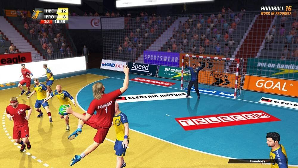 Sony Giochi: Handball 16 eine Packende Karriere  PS4 – Usato da Schüpfheim venduto da Games_Spielkonsolen 4