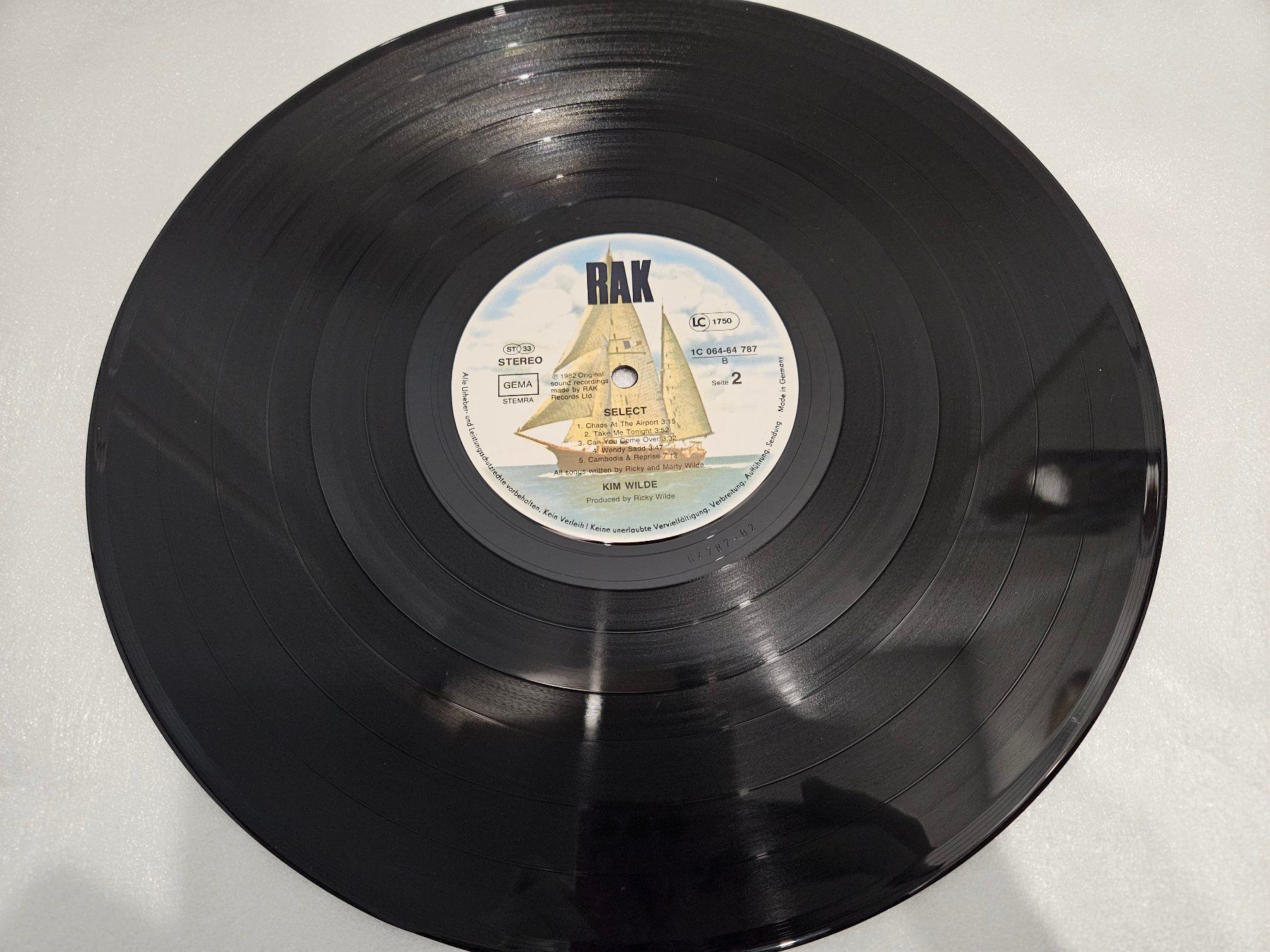 Schallplatten: Kim Wilde – Select (LP, Synth-pop) – Gebraucht aus Uster von Vinyl-Leidenschaft 5