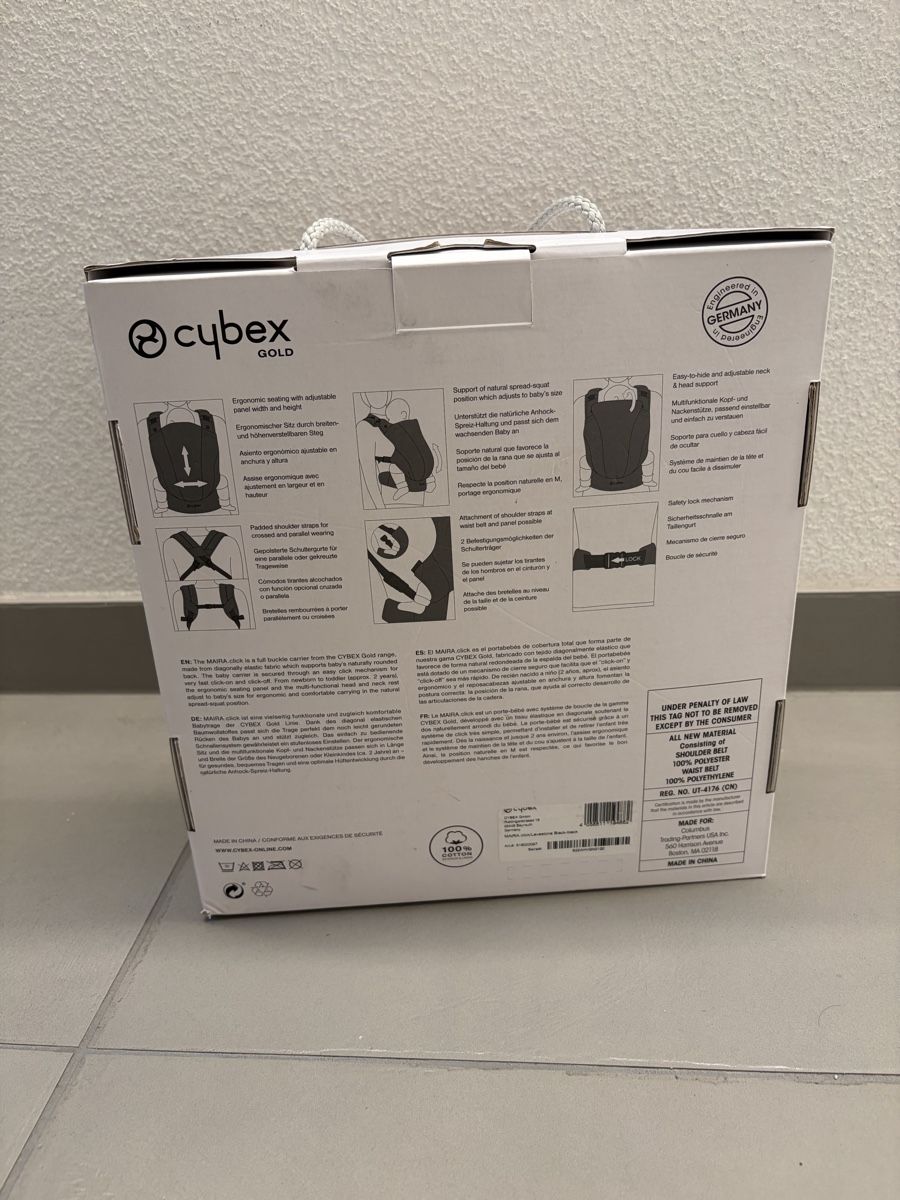 Cybex Marsupi portabebè: Cybex Maira.click Porte-bébé - NEUF – Nuovo (secondo la descrizione) da Neyruz FR venduto da Mauro_Val 2