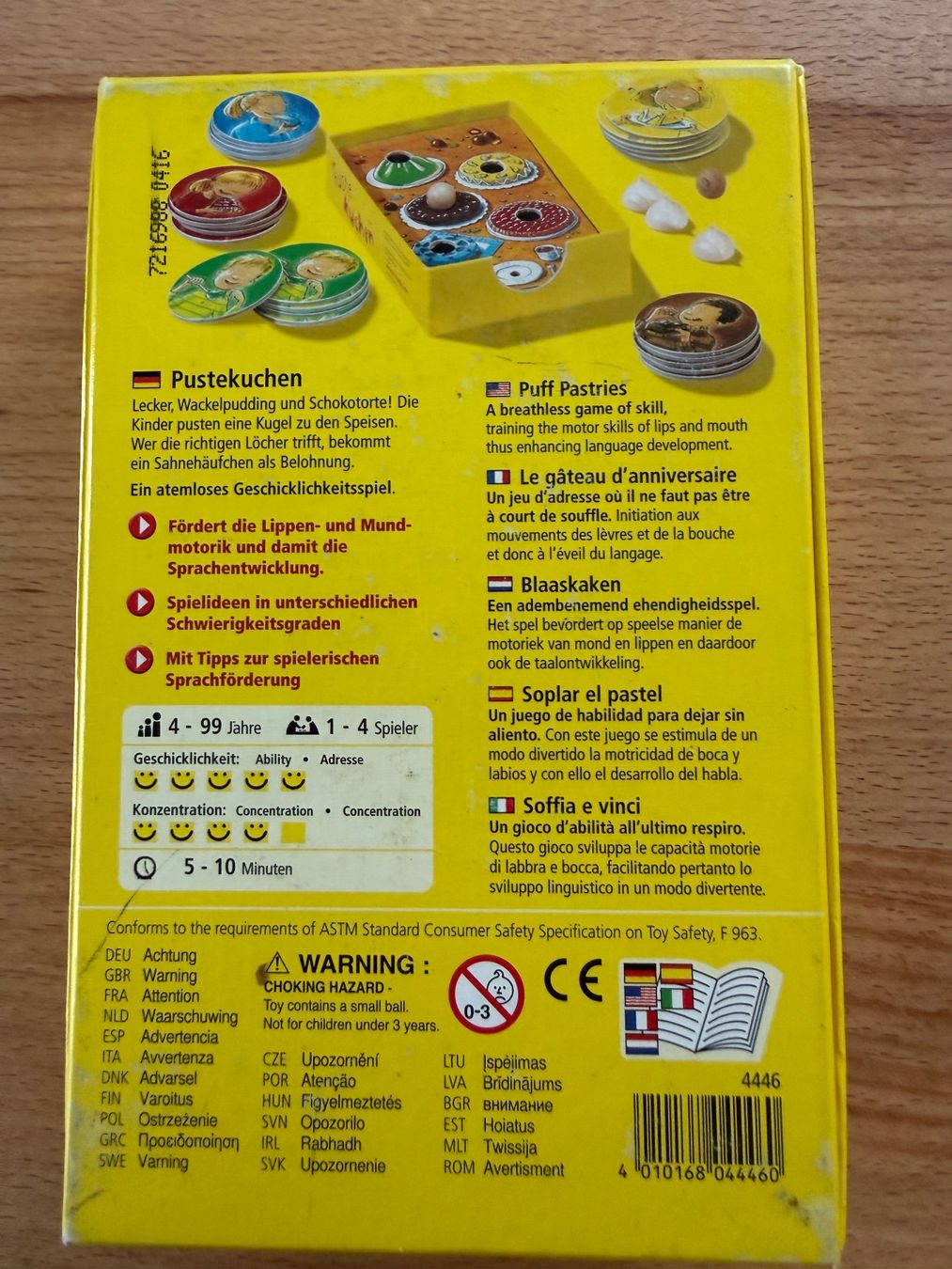 Haba Jeux: Pustekuchen von HABA – D'occasion à Erstfeld par clan7.7 1