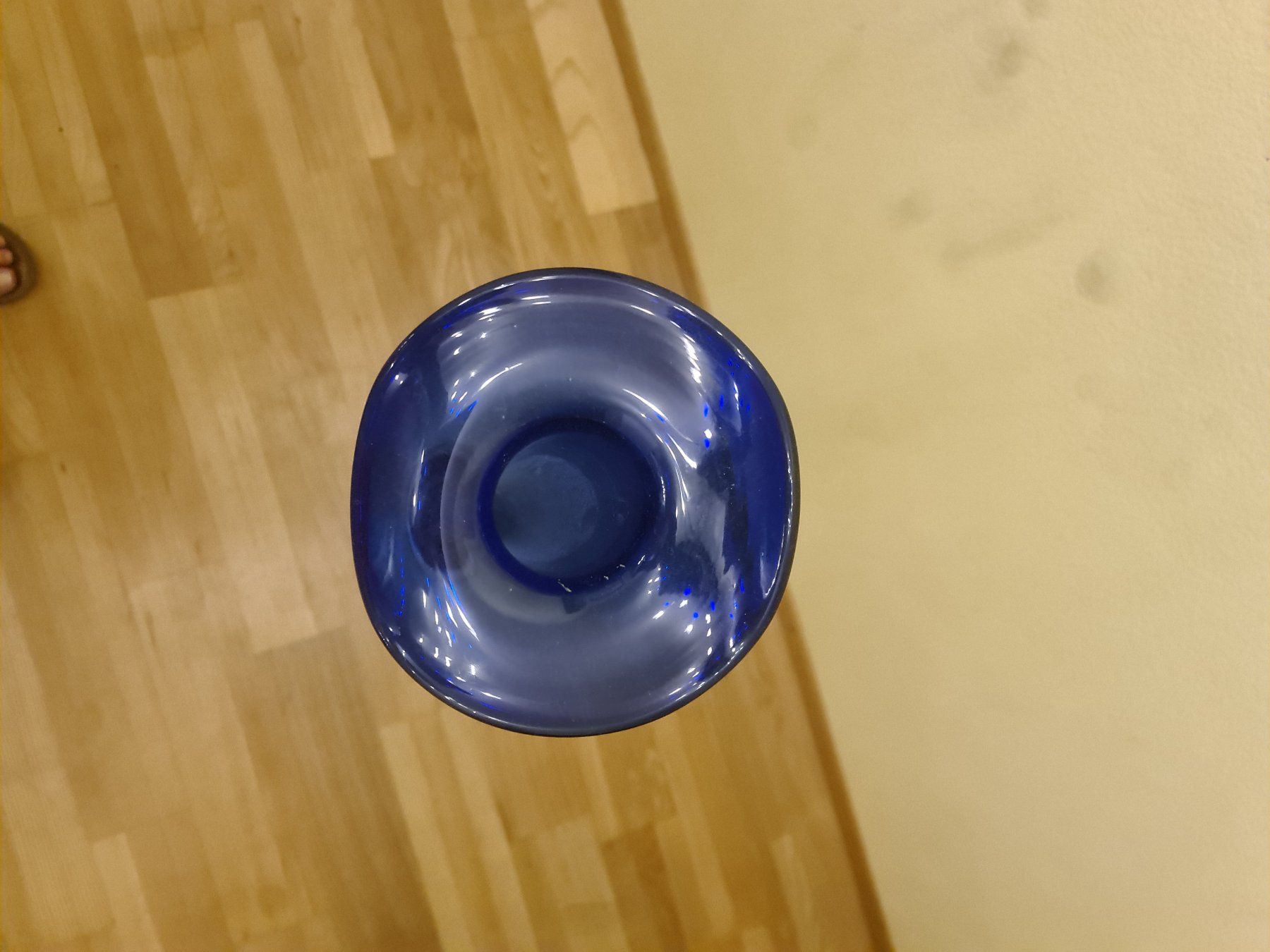 Glasi Hergiswil Vasen & Gefässe: Blumenvase glas blau – Gebraucht aus Baar von zagi09 2