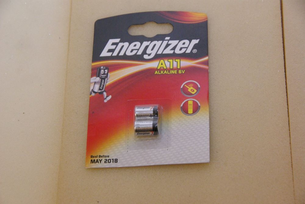 ENERGIZER Batterie A11 – 6V Alkaline, Spezialbatterie Für Fernbedienungen, Türoffner, Feuerzeuge